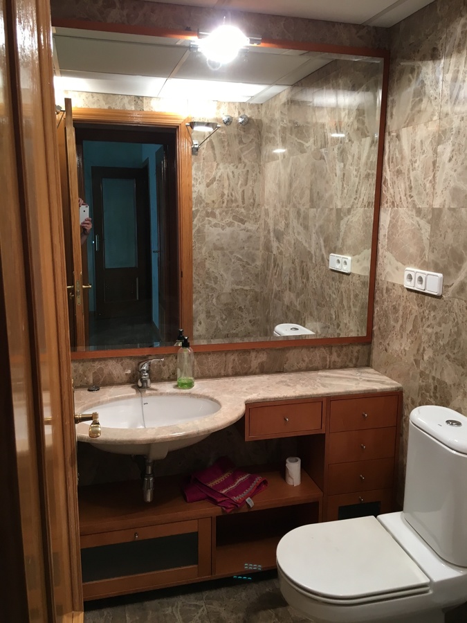 Estado inicial del baño