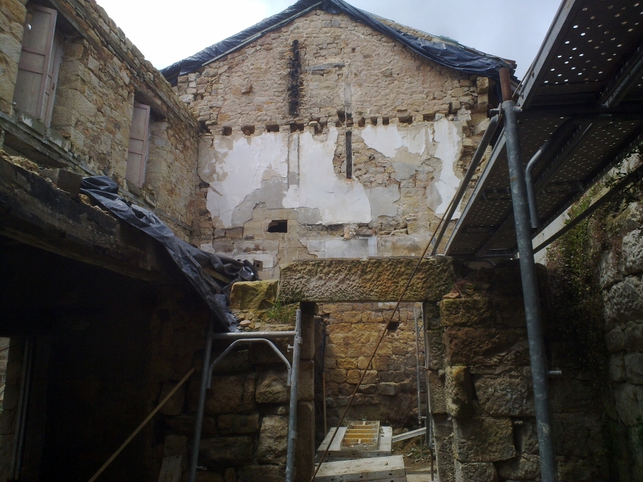 Estado inicial muros e interiores