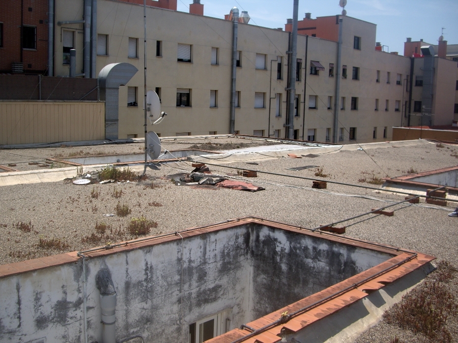 Estado previo de la cubierta