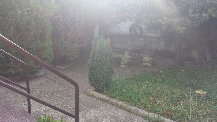 Estado previo del patio interior