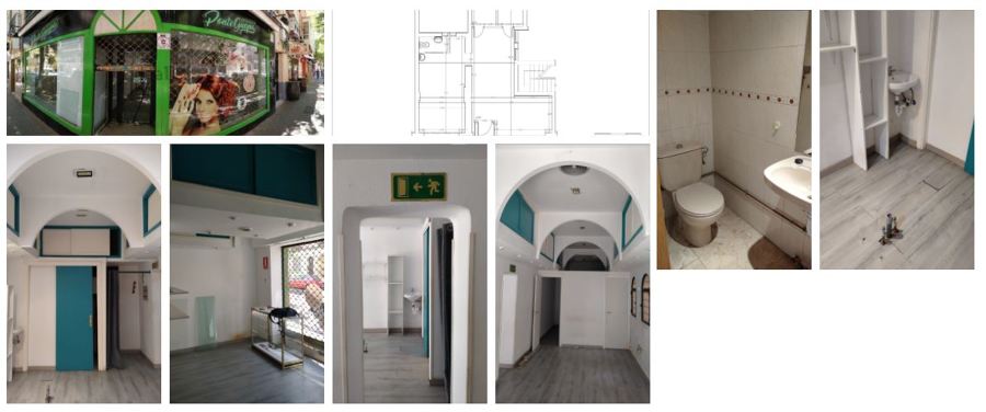 ESTADO PREVIO - Proyecto reforma comercial Centro Estética