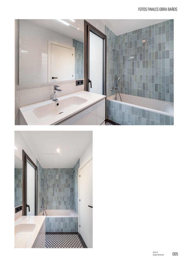 ESTADO REFORMADO BAÑO NIÑOS