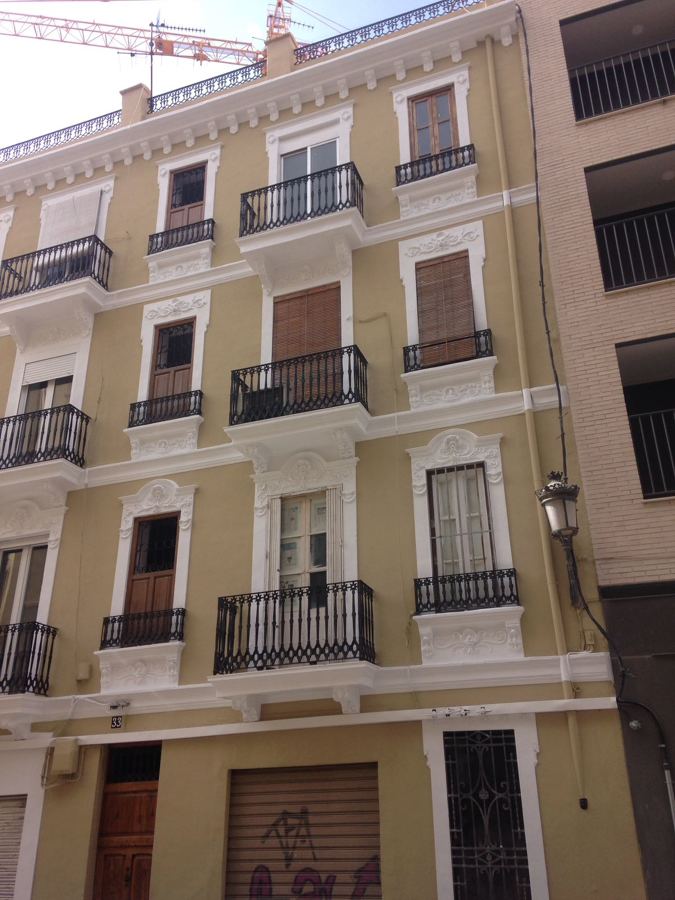 Estado reformado de la fachada