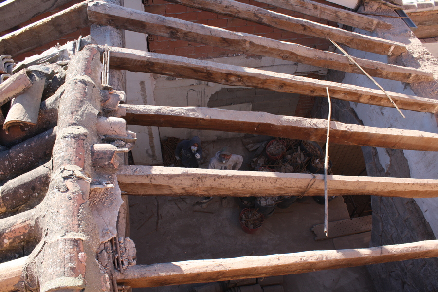 Estado tejado anterior