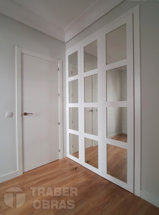 Estado terminado. Habitación 3.  Armario empotrado.