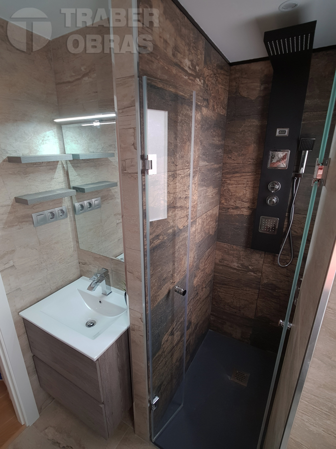 Estado terminado. Cuarto de baño.