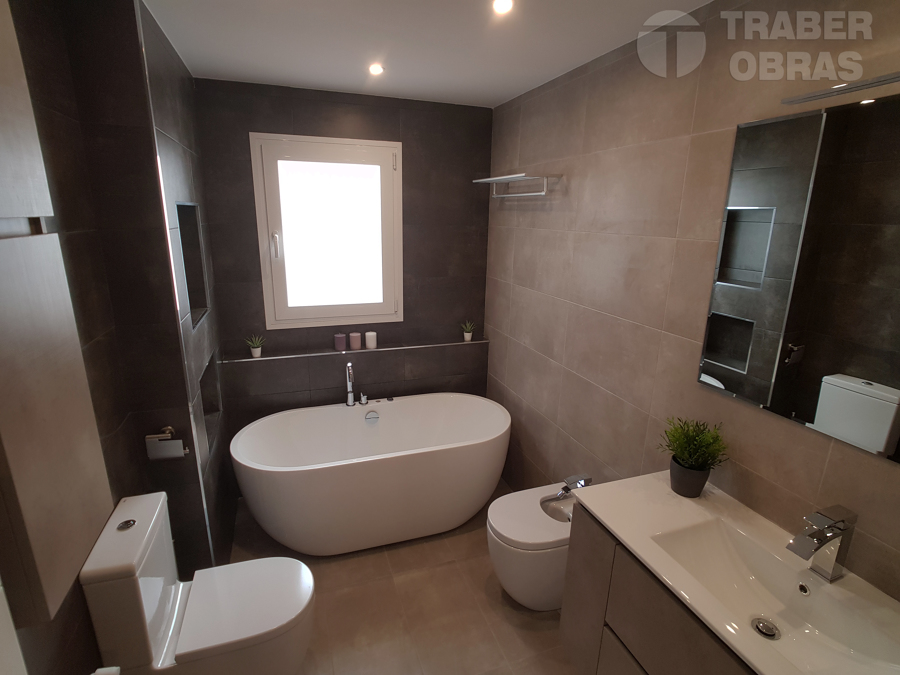 Estado terminado. Cuarto de baño 1.