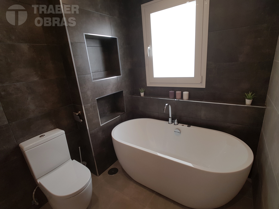 Estado terminado. Cuarto de baño 1.