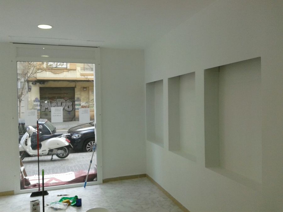 Estanterías para muestras de ventas 