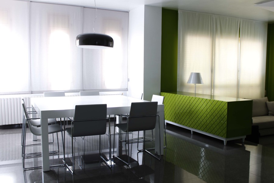 Estar-comedor Verde Chocolate