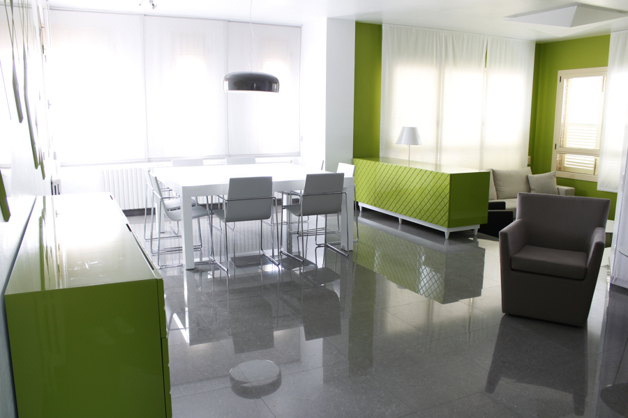 Estar-comedor Verde Chocolate