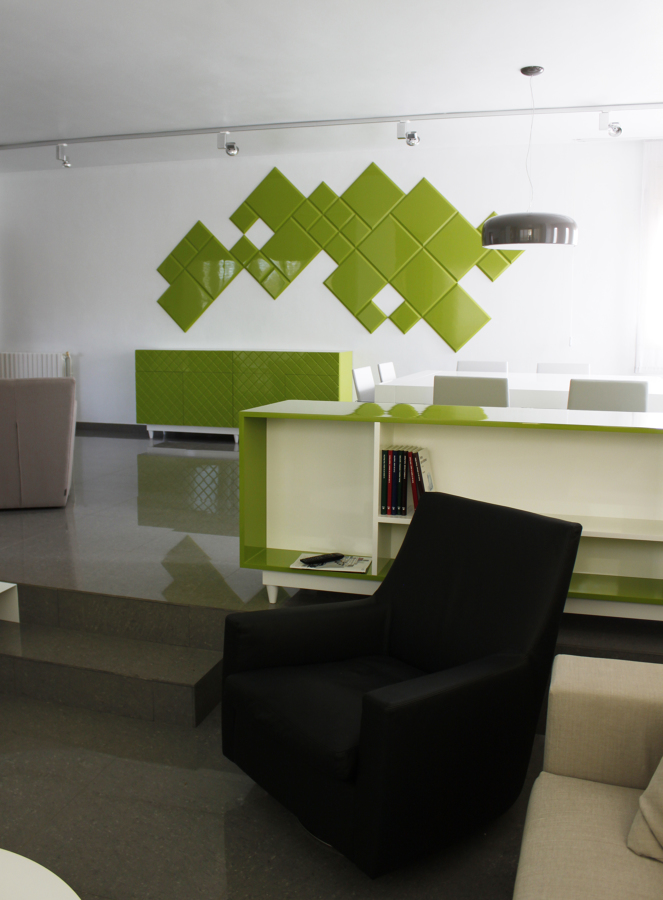 Estar-comedor Verde Chocolate