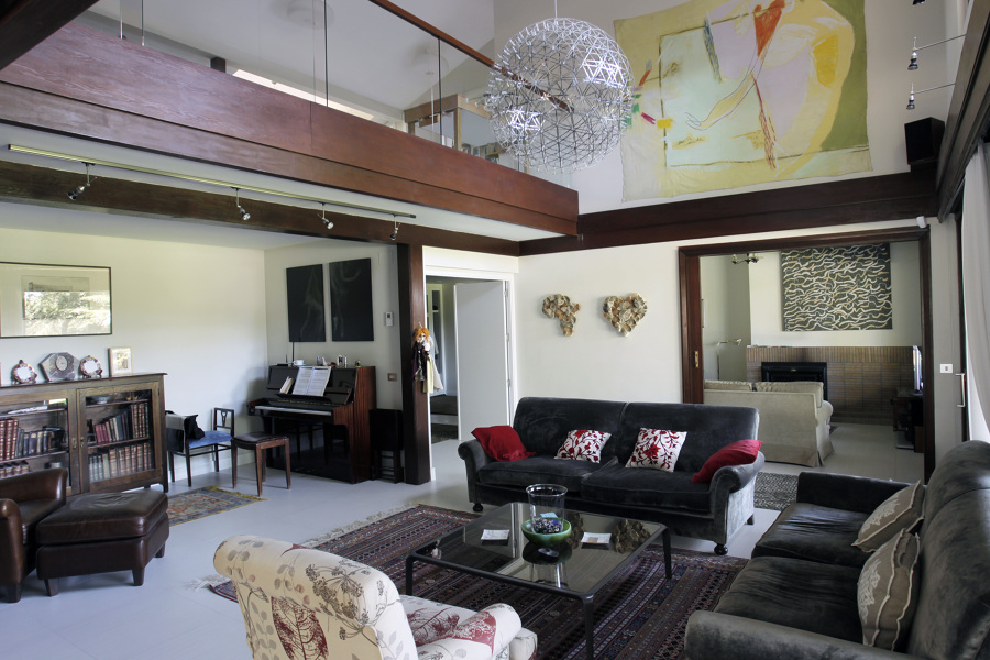 Estar principal, Casa El Portiello, La Florida Madrid