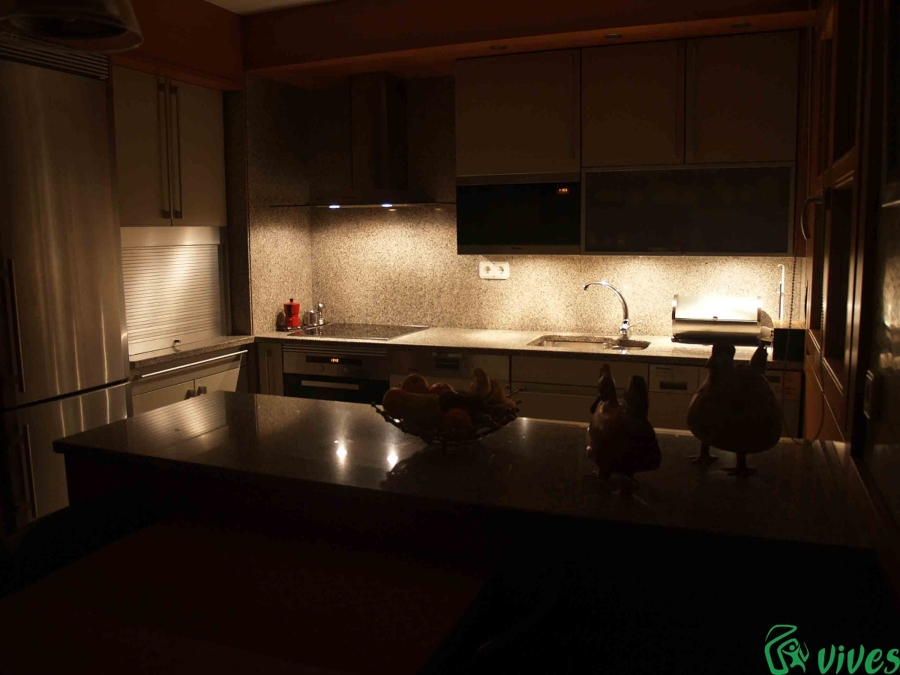 Estilos de iluminación del espacio de la cocina (Zaragoza)