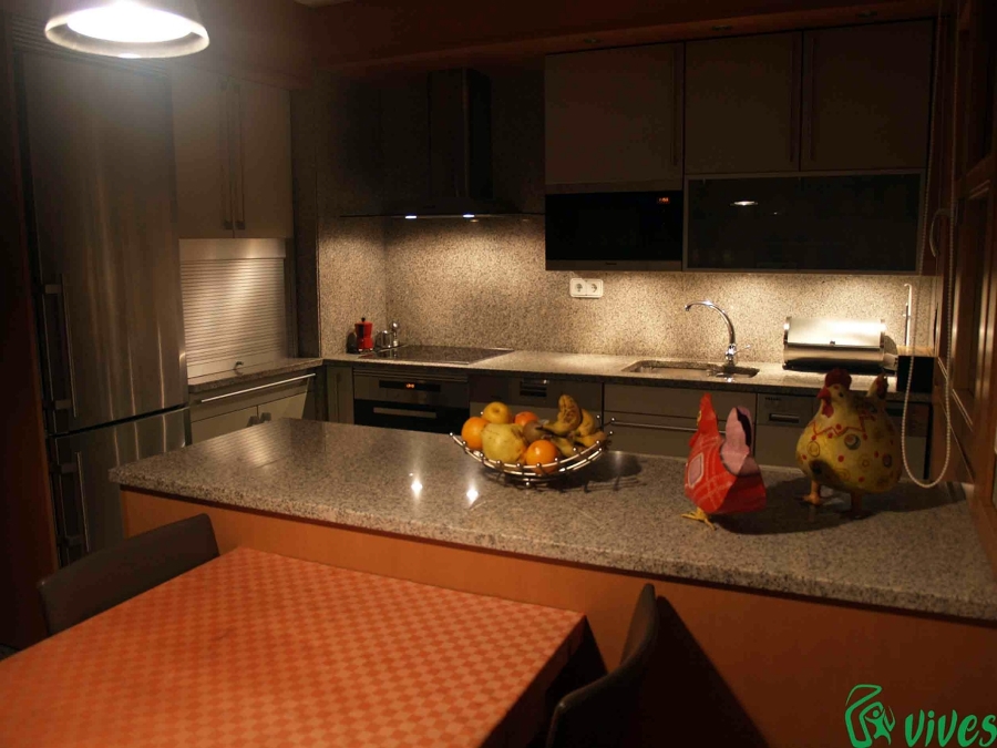 Estilos de iluminación del espacio de la cocina (Zaragoza)