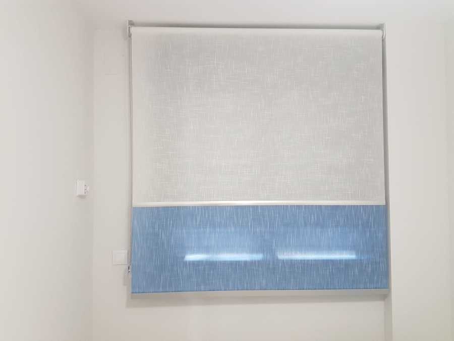 Estor Enrollable Topic tejido Shantung