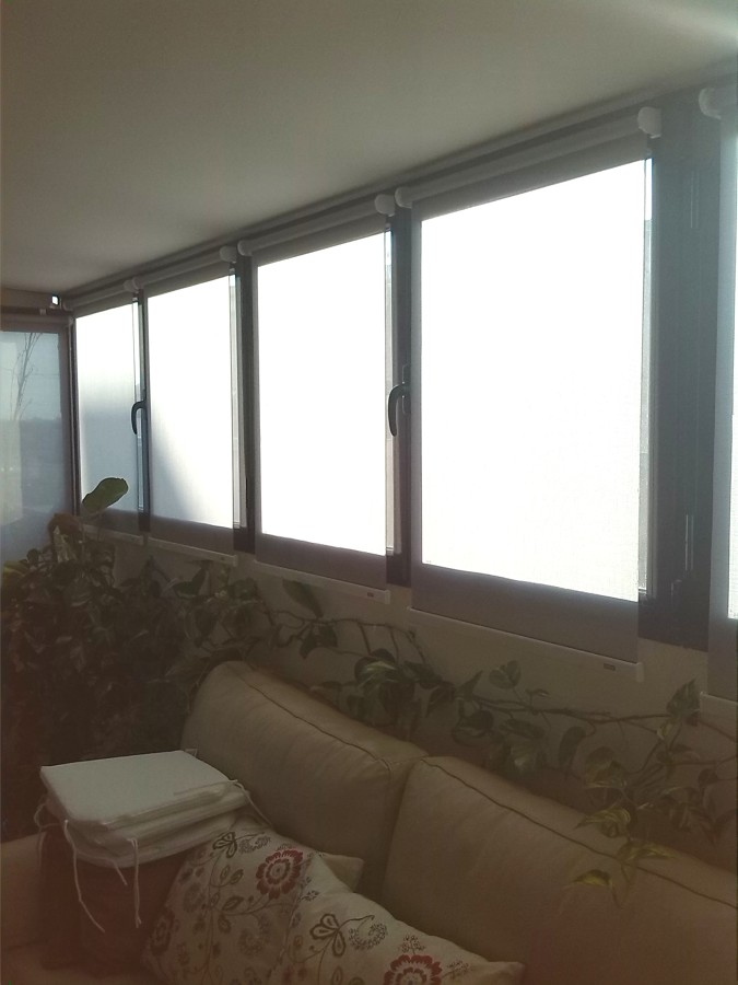 Estor sin tornillos tejido Screen 