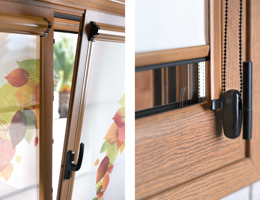 Estores Guiados Cristal con cofre