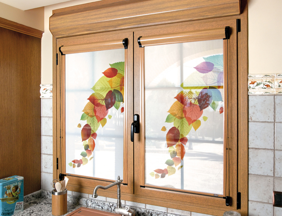 Estores Guiados Cristal con cofre