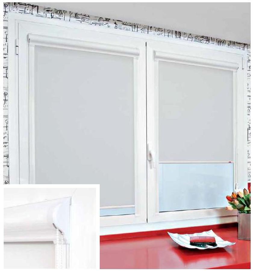 Estores Guiados Cristal con cofre