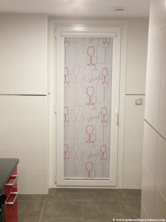 Estores Guiados Cristal con cofre