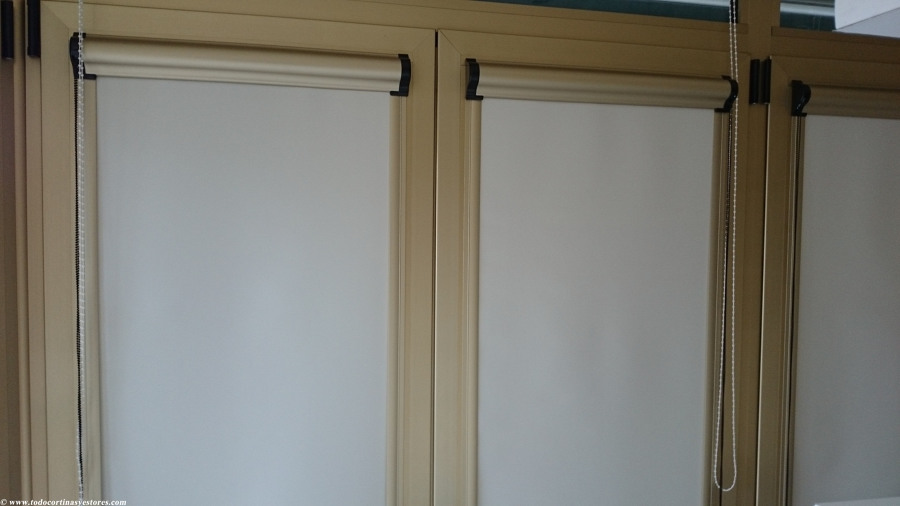 Estores Guiados Cristal con cofre