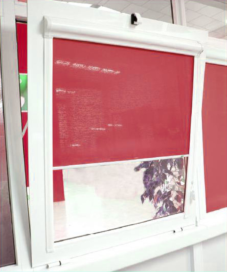 Estores Guiados Cristal con cofre