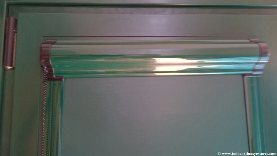 Estores Guiados Cristal con cofre