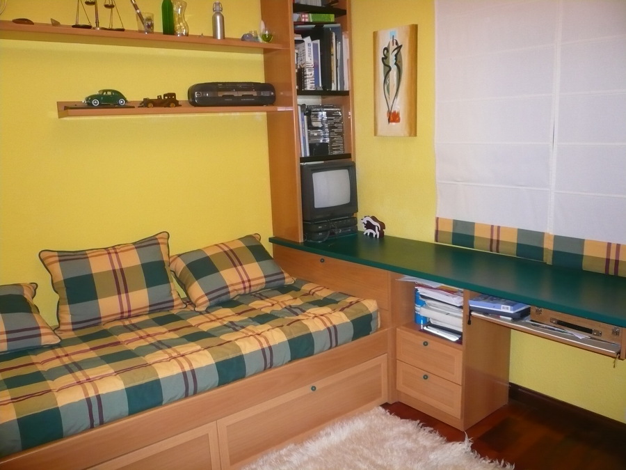 Estores y edredon a juego