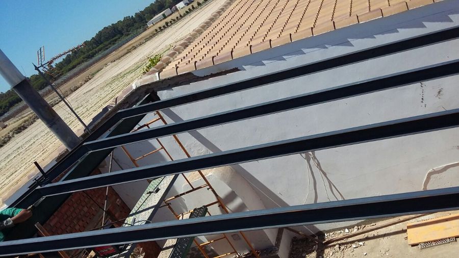 Estructura de cubierta