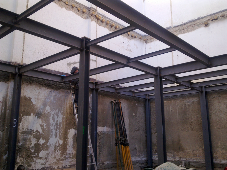 ESTRUCTURA  DE FORJADO DE PLANTA BAJA