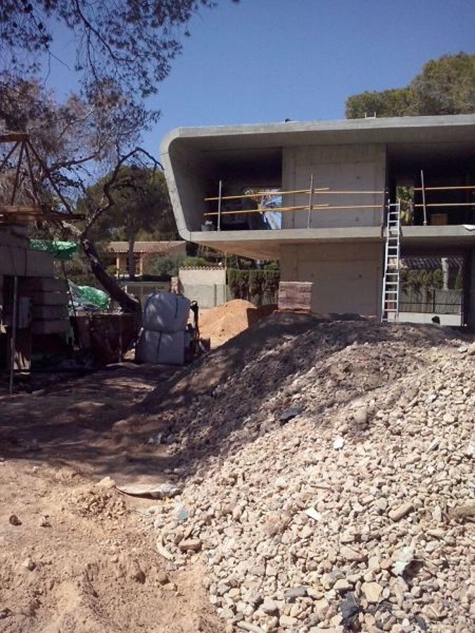 Estructura de hormigon