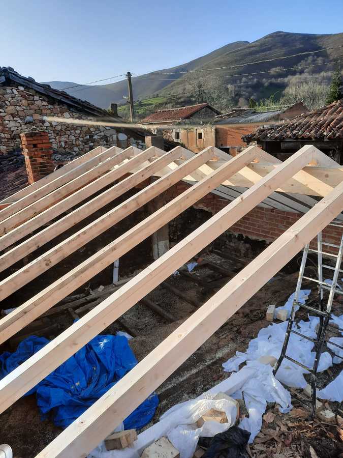 Estructura de madera