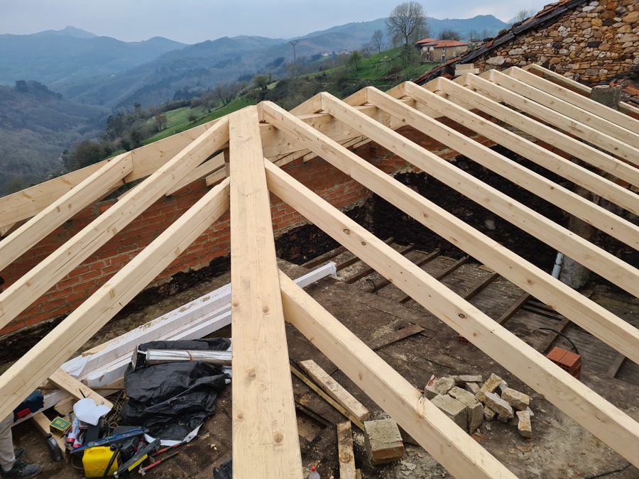 Estructura de madera