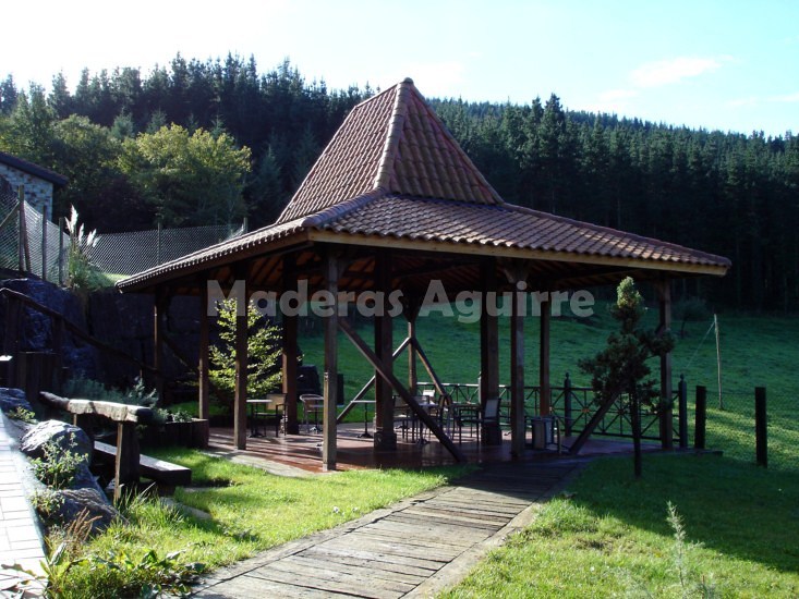 Estructura de madera