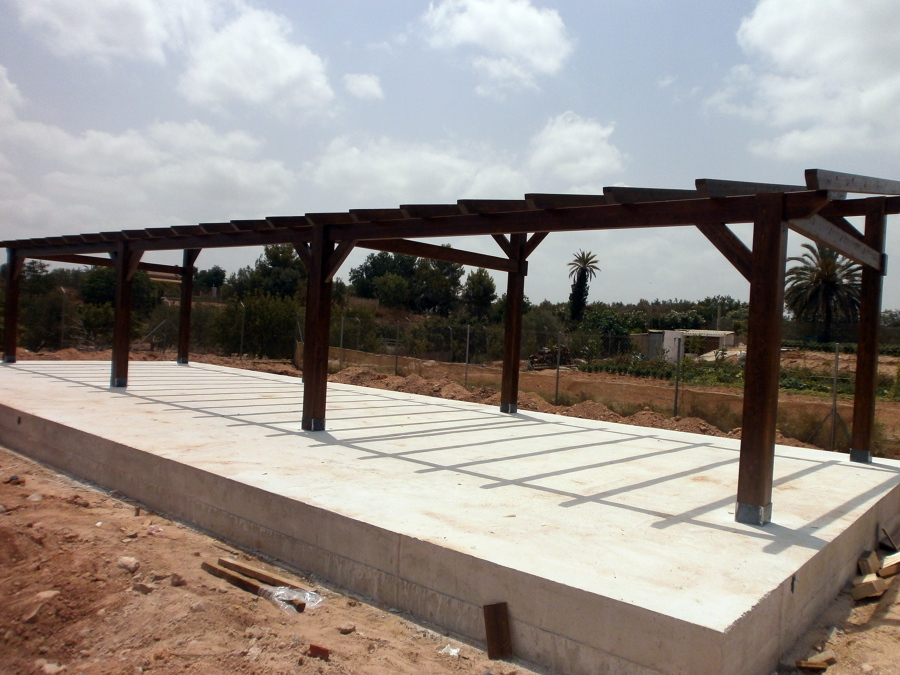 estructura de madera 