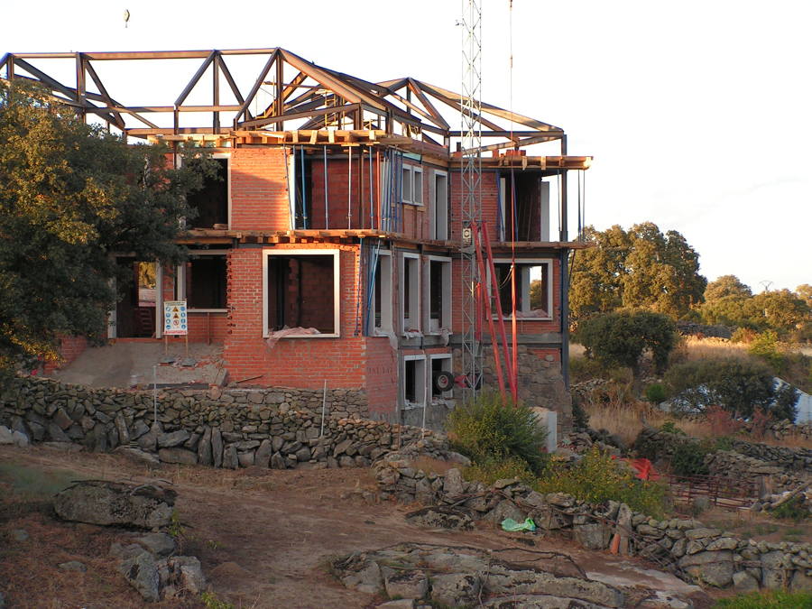 estructura en hierro