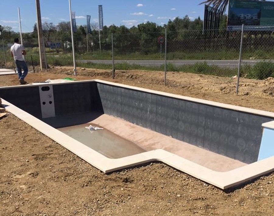 Estructura encofrada-filtración PFI