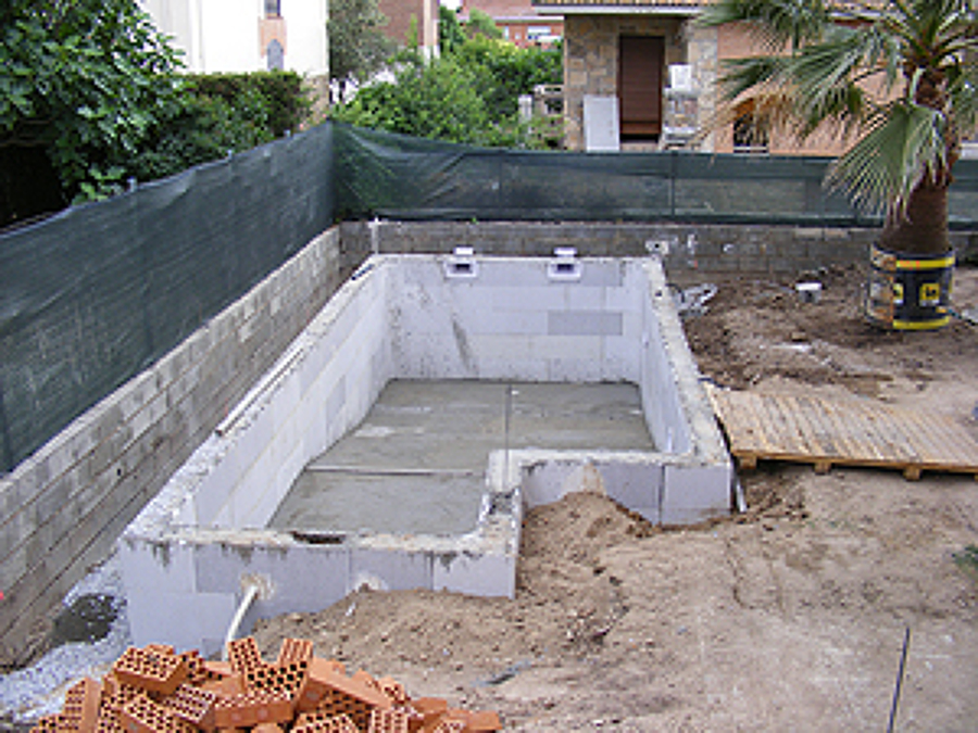estructura piscina