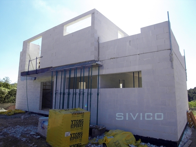 ESTRUCTURA VIVIENDA UNIFAMILIAR CON YTONG