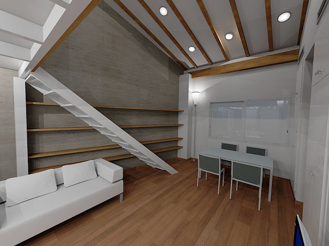 Estudio de loft en Ruzafa