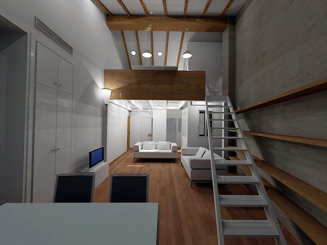 Estudio de loft en Ruzafa