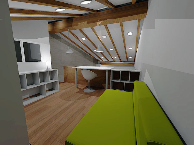 Estudio de loft en Ruzafa