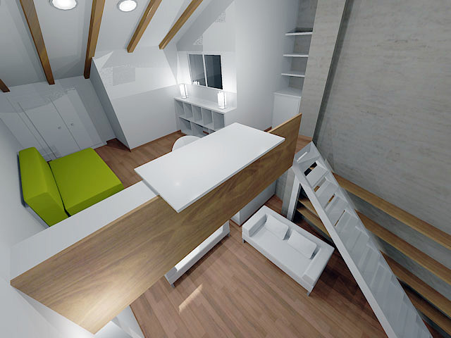 Estudio de loft en Ruzafa