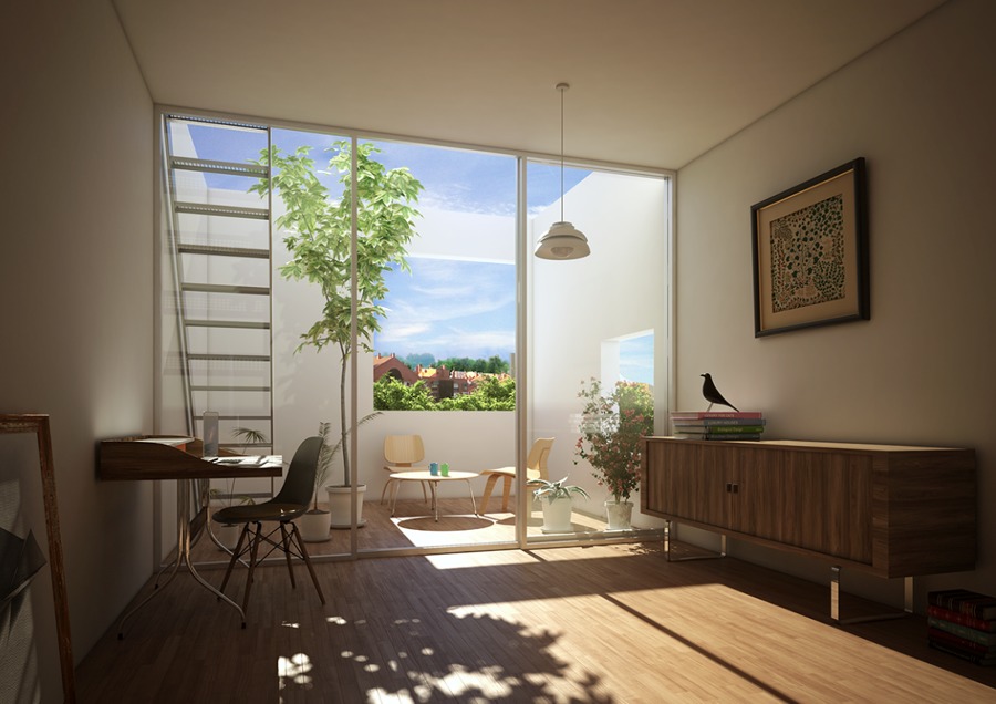 Estudio en planta segunda