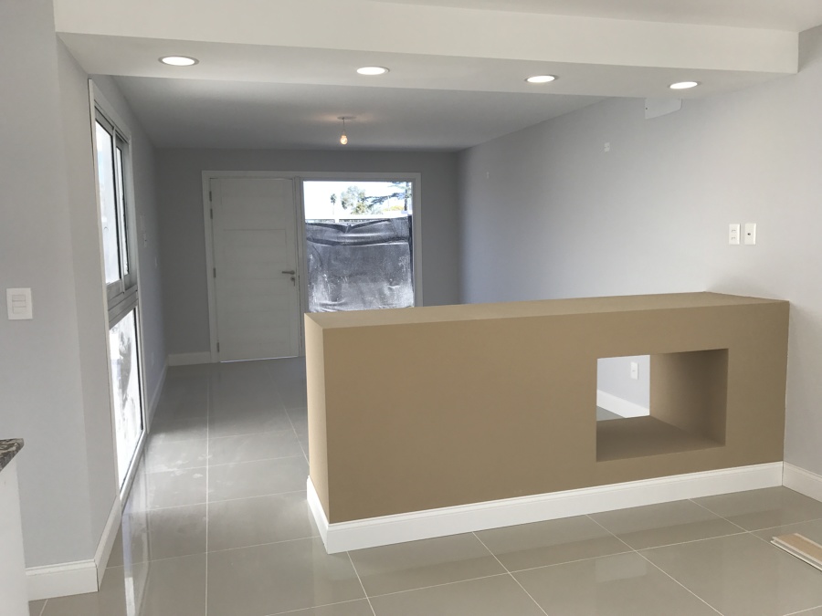 Estufa de leña por parte de atrás