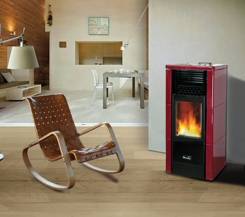 Estufa de pellet Gioia  12 Kw