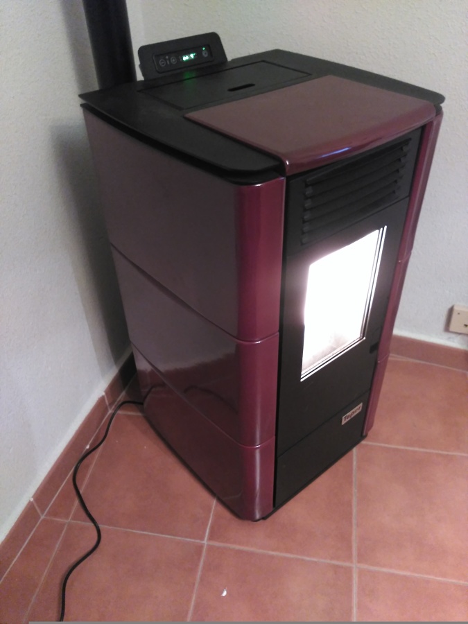 Estufa majólica Tepor de 8 kw