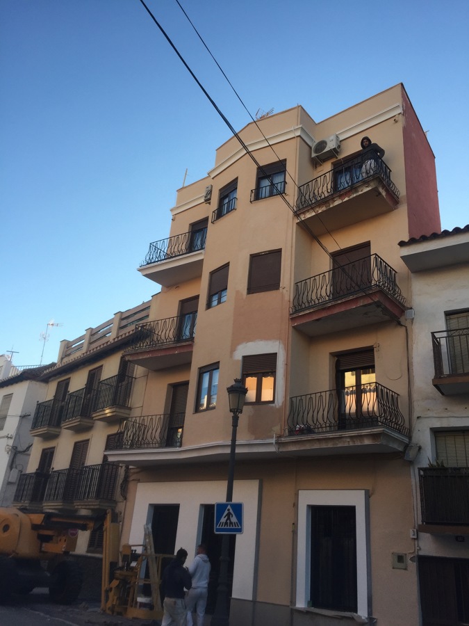 Evolución de los trabajos.