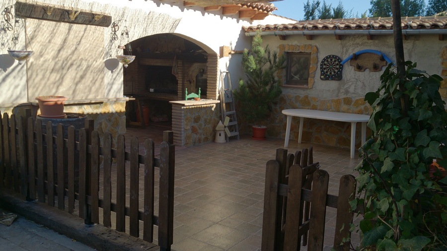 Exterior barbacoa